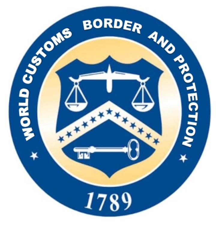 World Customs and Border Protection badge