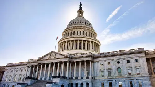 United Stated Capitol Building in Washington DC