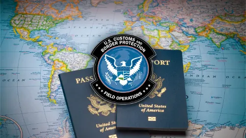 OFO Logo on top of passports